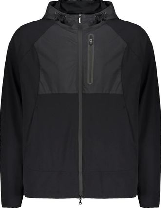 Paul & Shark Fitness, Heren, Zwart, XL, Polyester, Lichtgewicht Jas met Capuchon