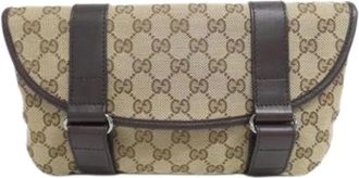 Gucci Pre-owned Belt Bags, female, Beige, Size: ONE SIZE Pre-owned Fanny pack