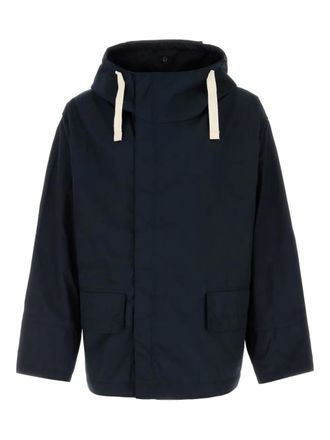 Nanamíca hooded pocket jacket - men - Polyester/Cotton - S - Blue