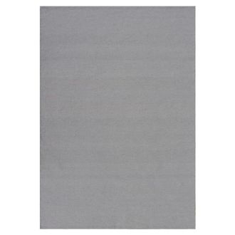 Decoclico Alfombra de pl&aacute;stico reciclado tejida a mano gris