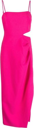 LIKELY Zeldana cut-out dress - women - Polyester/Rayon/Spandex/Elastane - 2 - Pink