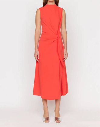 Christy Lynn Womens Kona Dress In Papaya