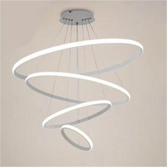 Trade Shop Trade Shop - Copy Of Lampadario A Sospensione Led 48w Design Quadrato Linea Oro Ip20 Cucina Luce 6500k 33528