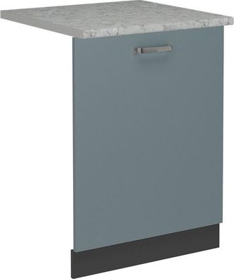 Vicco Tapa Del Lavavajillas R-line, Gris Azulado, 60 Cm, Et M&aacute;rmol