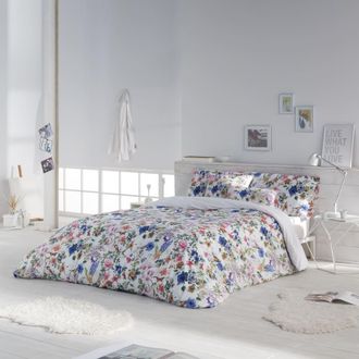 &Eacute;th&eacute;r&eacute;maison Funda n&oacute;rdica 100% algod&oacute;n con estampado floral 260x240 cm