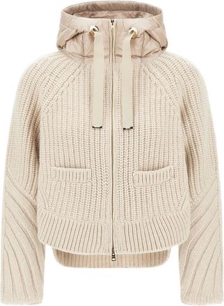 Herno Vest met capuchon - Beige