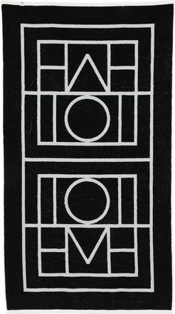Toteme Geometric-pattern Beach Towel