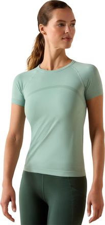 Ariat Womens Sustain Baselayer Top in Blue Surf, Size X-Large, by Ariat