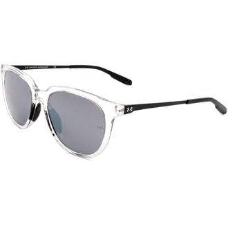 Under Armour Womens 54 mm White Sunglasses
