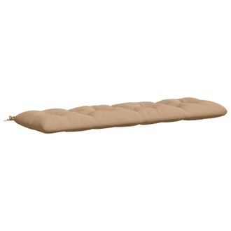 vidaXL Cuscino Per Panchina Vianen 100% Poliestere Sabbia Vidaxl