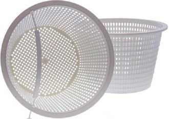 OEM Cestas De Repuesto Para Skimmer De Piscina - Juego De 2. Fabricadas En Pl&aacute;stico Resistente, De 20 Cm De Altura, Ideales Para Recoger Hojas Y Residuos