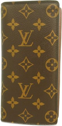Louis Vuitton Brown Long Wallet (Bi-Fold) (Pre-Owned)