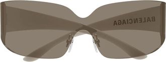 Balenciaga Sunglasses Bb0421 S 002 Brown/Brown Unisex