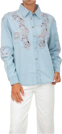 Liu Jo Donna, Camicette, Blu, XL, new