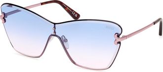 Pucci Emilio Pucci EP0218 72W Womens Sunglasses Gold Size 99