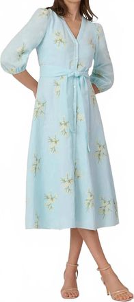 Shoshanna Tallen Dress In Sky Blue
