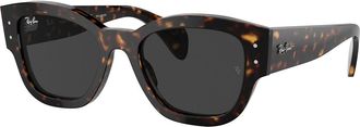 Ray-Ban RB7681SF Jorge Asian Fit Polarized 902/48 Mens Sunglasses Tortoiseshell Size 52