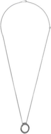 Rosa Maria Sterling zilveren halsketting met diamant