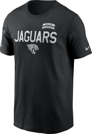Nike Jacksonville Jaguars Salute to Service Sideline Nike Mens Dri-FIT NFL T-Shirt in Black | 02ET00AA2F-NKC