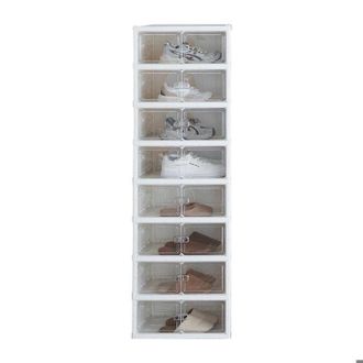 OEM Mueble Para Zapatos - Sevencomfort - Sevencomfort - Plegable Sin Ensamblaje - 8 Estantes (16p.) - Puerta Magn&eacute;tica