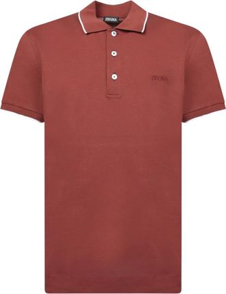 Ermenegildo Zegna Hombre, Camisetas, Marrón, Talla: M