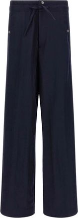 Dries Van Noten Prima Broek - Heren - Wijde Broeken - Blauw - M - Broeken