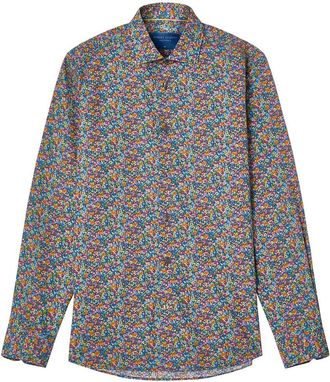 Robert Talbott Reynolds Spring Floral Print Shirt
