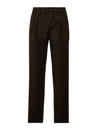 C.P. Company C. P. Company Fit Black Cotton Chino Trousers