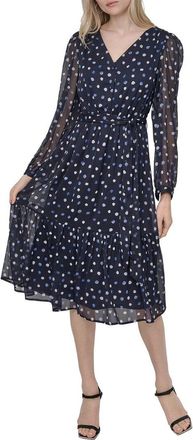 DKNY Dkny Fit & Flare Dress