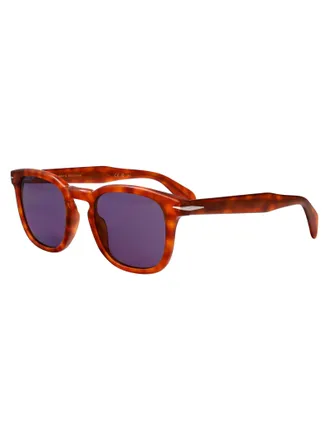 Eyewear by David Beckham Mens Sunglasses Db 1221-S Brown Havana Acetate