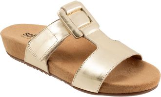 Softwalk Bexley Platform Slide Sandal in Champagne at Nordstrom, Size 10.5