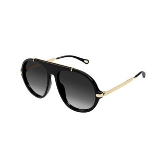 Chlo&eacute; Dames, Accessoires, Zwart, Maat: 58 MM Nylon
