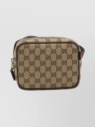 Gucci canvas mini shoulder bag