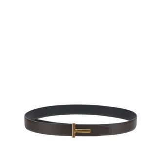 Tom Ford Belts, male, Brown, 105 CM, Luxury Reversible Belt