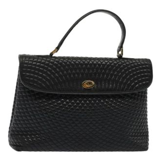 Bally Tweedehands leren handtassen - Dames - Vintage Handtas - Zwart - ONE Size - Leer - Vintage