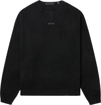 Fear of God Maglione a nido dape - Nero