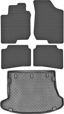 OEM Hyundai I30 I Kombi De 2008 A 2012. Juego De Alfombrillas De Goma Para Coche Y Alfombrilla Para Maletero