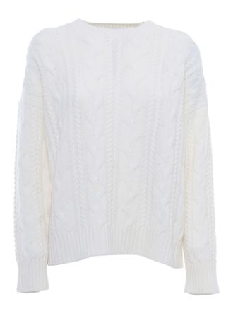 KANGRA Braided Crewneck Sweater