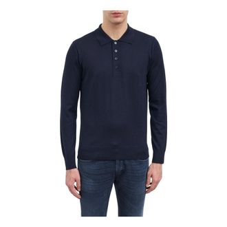 Paolo Pecora Hombre, Camisetas, Azul, Talla: XL