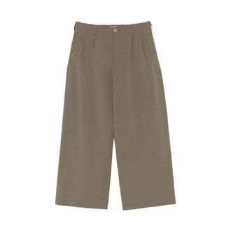 Our Legacy Wide Trousers, male, Brown, Size: XL Bridge Chino