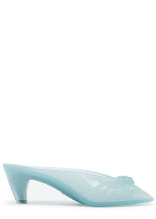 Chlo&eacute; Chlo&eacute; Jelly 55 Knotted Mules - Blue - 36 (IT36 / UK3)