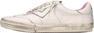 4B12 Sneakers - Dames - Sneakers - Wit - 38 EU - Leer - Schoenen