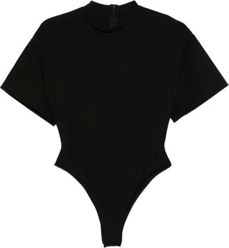 DAVID KOMA Body a collo alto - Nero