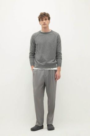 Naked Cashmere Lorenzo Cashmere Crewneck in Thunder at Nordstrom, Size Xx-Large