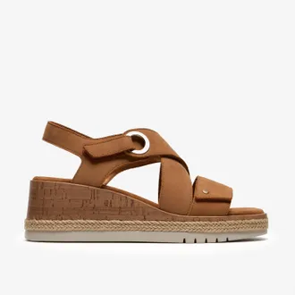 Clarks Kidiki Sun Tan Nubuck