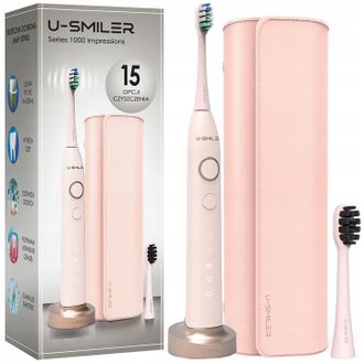 OEM Cepillo De Dientes El&eacute;ctrico S&oacute;nico De 84.000 Vibraciones/min + Estuche Para Cabezales De Cepillo