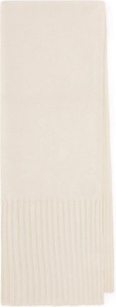 Dolce & Gabbana DNA rectangle knitted scarf - women - Cashmere - One Size - Neutrals