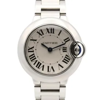 Cartier Pre-owned Vintage Polshorloge - Dames - Pre-owned - Wit - Maat: ONE Size