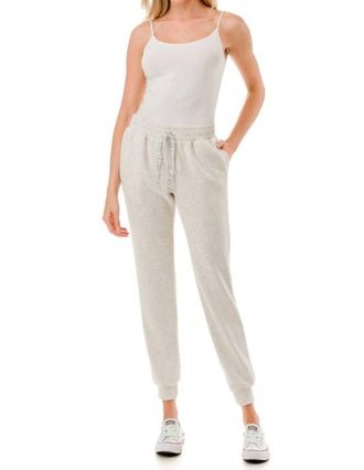 Ariella Jogger Pants With Pockets In Heather