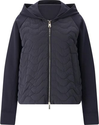 Moorer Winterjassen - Dames - Winterjassen - Blauw - XL - Jassen